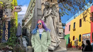 San Telmo & La Boca Neighborhoods + travel tips | Buenos Aires Argentina Travel Vlog Part 2