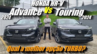 Comparativo Honda HR-V ADVANCE Turbo 2024 VS Honda HR-V TOURING Turbo 2024. O que muda