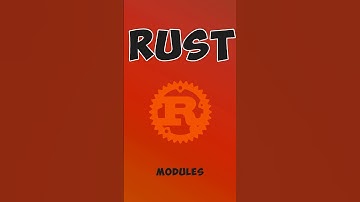 rust: modules #devologist