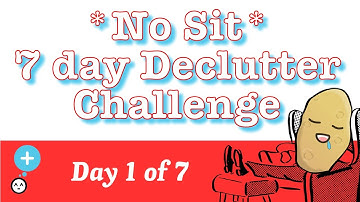 Messy House (Frugal Hoarder): 7 Day Declutter Challenge, Day 1 (2020)