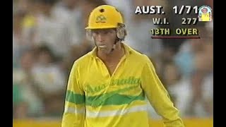 ARCHIVE MINI - Remarkable Aussie batting counterattack vs WI 2nd ODI Final SCG 1988/89