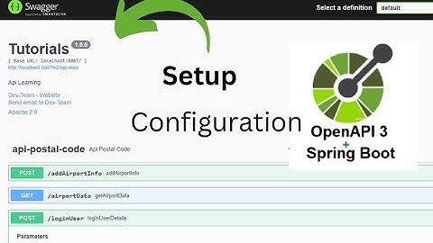 Spring Doc OpenApi Setup In SpringBoot | Swagger Setuo using SpringDoc Open api|SpringBoot tutorials