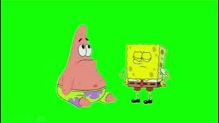 Spongebob and Patrick travel to another dimension - Green Screen