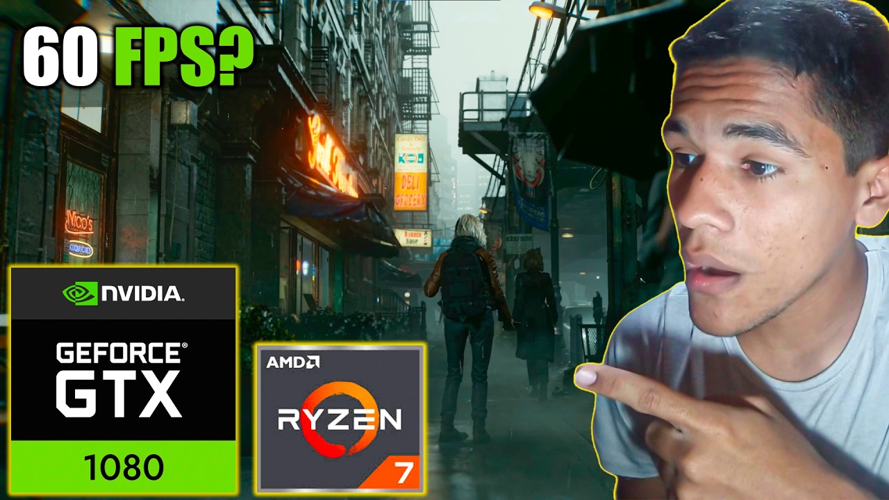 Como va RESIDENT EVIL REQUIEM en GTX 1080 y RYZEN 7 2700X