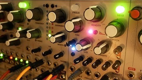 Modular patch #51 Beads internal wavetable bouncing