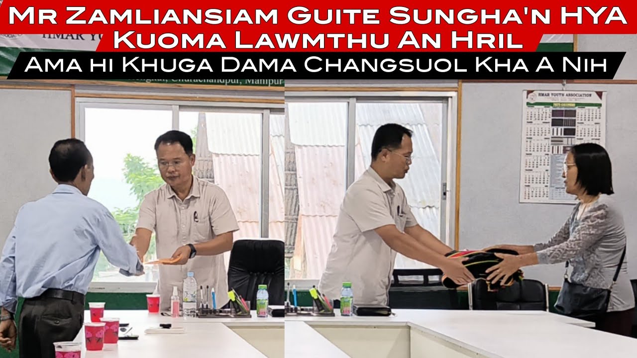 Mr Zamliansiam Guite Sungha'n HYA Kuoma Lawmthu An Hril | Ama hi Khuga Dama Changsuol Kha A Nih