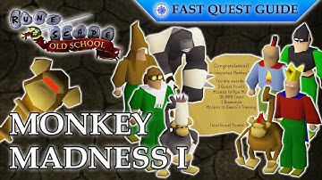 Monkey Madness 1 Quest | OSRS Quality Quick Guide [2025]