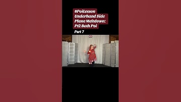 Pt7 Poi Underhand Side Plane Meltdown: Pt2 Both Poi #PoiSpinning #PoiDance #FlowArts #PoiTutorial