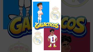 ⚪🔥Have Endrick & Güler Already Become Galácticos? #animation #cartoon #football #realmadrid #soccer