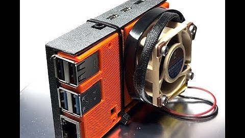 Raspberry Pi 4 Case Base reprint using MK3S+ 3D Printer (Part 2 of 2)