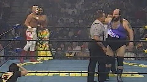 WCW SuperBrawl V - Sting & Macho Man vs Avalanche & Big Bubba Rogers (1995-02-19)
