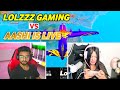 Lolzzz gaming vs aashi is live  aashi is live vs lolzzz gaming