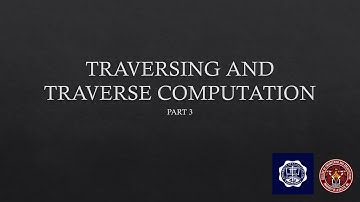 Traversing and Traverse Computation Part 3