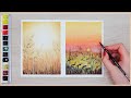 Little Known Watercolor Painting Technique That'll INSTANTLY Create Depth!