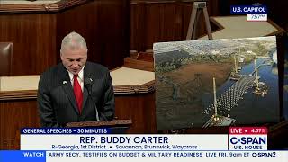 Rep. Carter Recognizes the Port of Brunswick