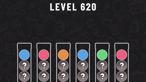 Ball Sort Puzzle Level 620 #ballsortpuzzle #ballsortpuzzlegameplay #puzzlegame #mobilegames