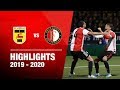 Beauty Berghuis, winnende goal Senesi | Highlights SC Cambuur - Feyenoord