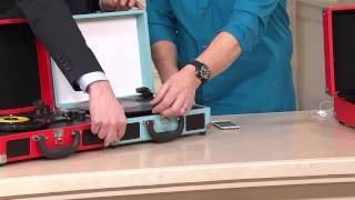 Nostalgic Suitcase Turntable with Bluetooth Technology with Alberti Popaj