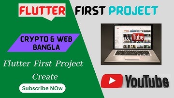 Flutter First Project | Create Flutter First Project Create Android Studio | Flutter Bangla tutorial