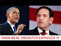 MAGA Marco Rubio EXPOSED Obama’s Iran Deal Years Ago