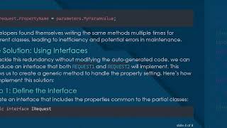 Efficiently Process Partial Classes with Identical Properties in C#