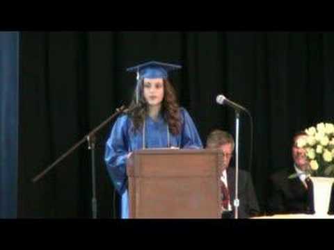 Valedictorian Speech 2008 Kayla Hetrick Salisbury Elk Lick