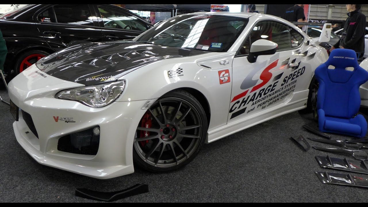 Modified Toyota 86 (GT86) Chargespeed full body kit 19 inch Rays Gram