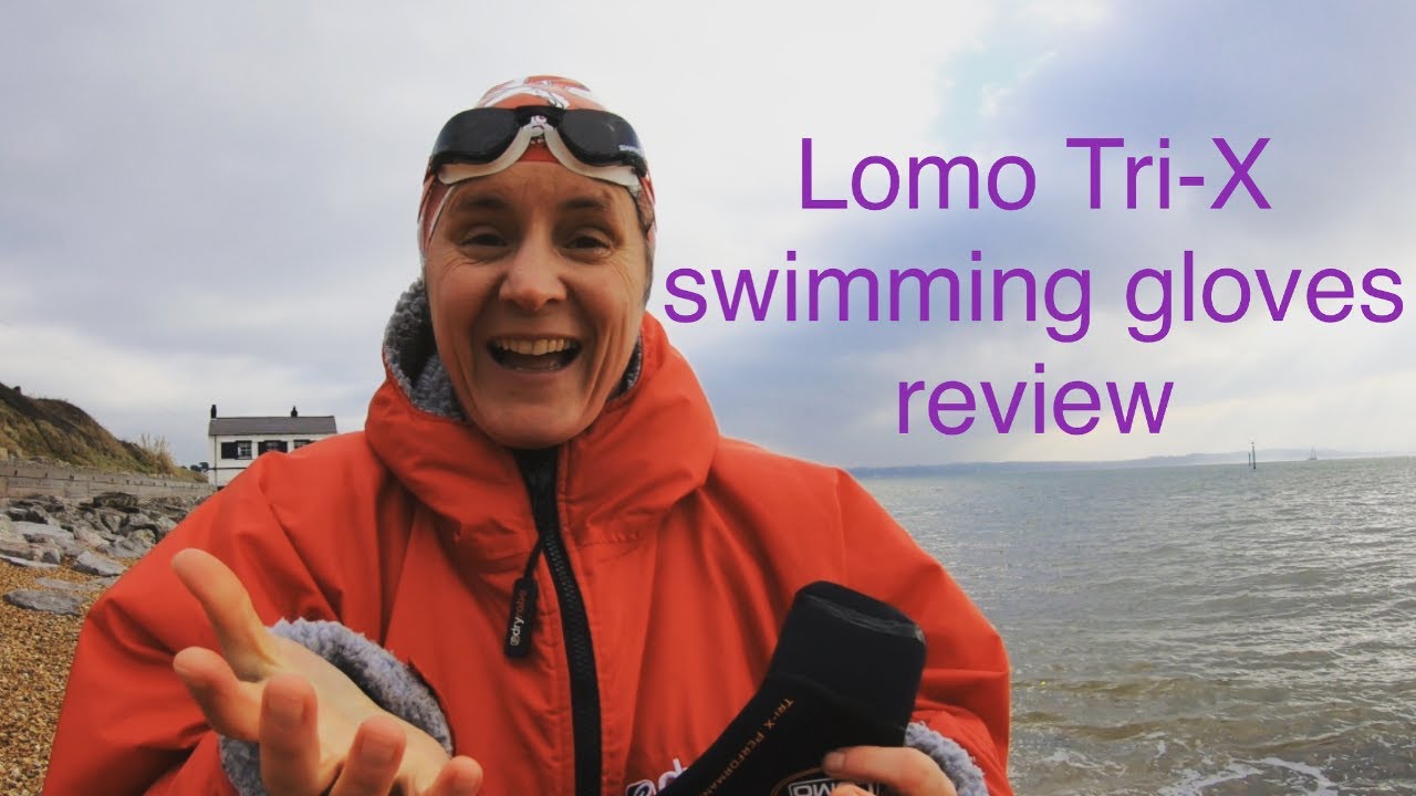 Review of Lomo TriX gloves for outdoor swimming YouTube
