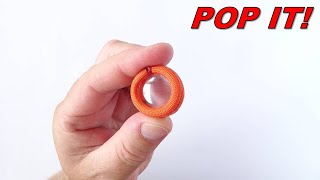 DIY Pop It Fidget Toy - Simple Version - Paracord Crafts by CBYS