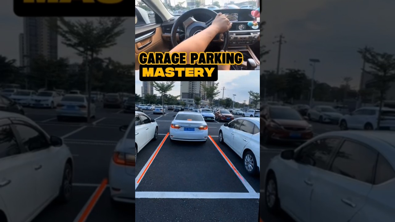 The Easiest Way to Park Backwards Into a Garage 
