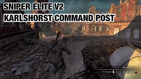 Sniper Elite V2 Remastered - Karlshorst Command Post