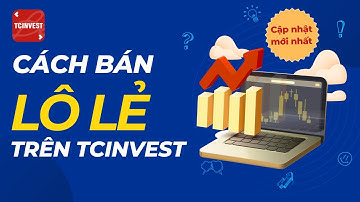 CÁCH BÁN LÔ LẺ CHỨNG KHOÁN TRÊN TÀI KHOẢN TCINVEST - CẬP NHẬT MỚI NHẤT