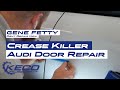 Audi Door - Crease Killer & Dead Center Centipedes - Gene Fetty Glue Pull Repair