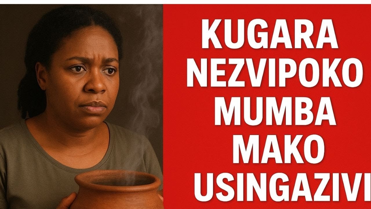 Zvinhu Izvi Kana Zvichiitika Kwauri Unenge Uchigara Nezvipoko Mumba Mako