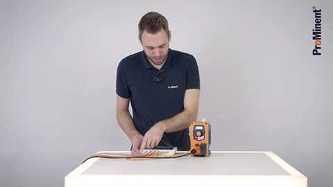 ​​ProMinent diaphragm metering pump beta/ X - How to set the Analog (0/4-20mA) mode​