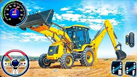 Mega Tunnel Construction Simulator - JCB Boring Machine Construction 3D - Android Gameplay