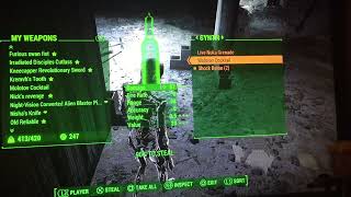 Nuka grenade￼ reverse pickpocket￼