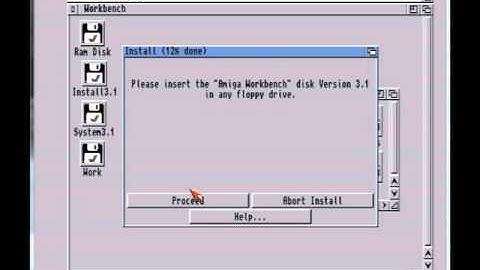 How to set up a compact flash card on your PC to use on a real Amiga 1200