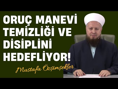 ORUÇLUYKEN ŞU 5 ŞEYİ SAKIN YAPMAYIN! | Mustafa Özşimşekler