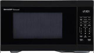 Sharp Carousel 1.1 CuFt Microwave Review - Pros & Cons - SHARP SMC1161KB