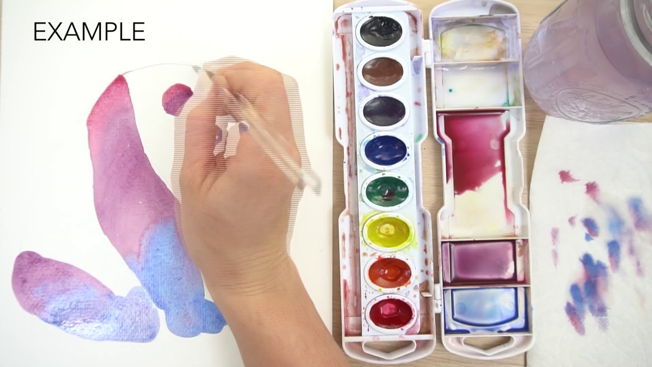 How to Mix Watercolor - Beginner 