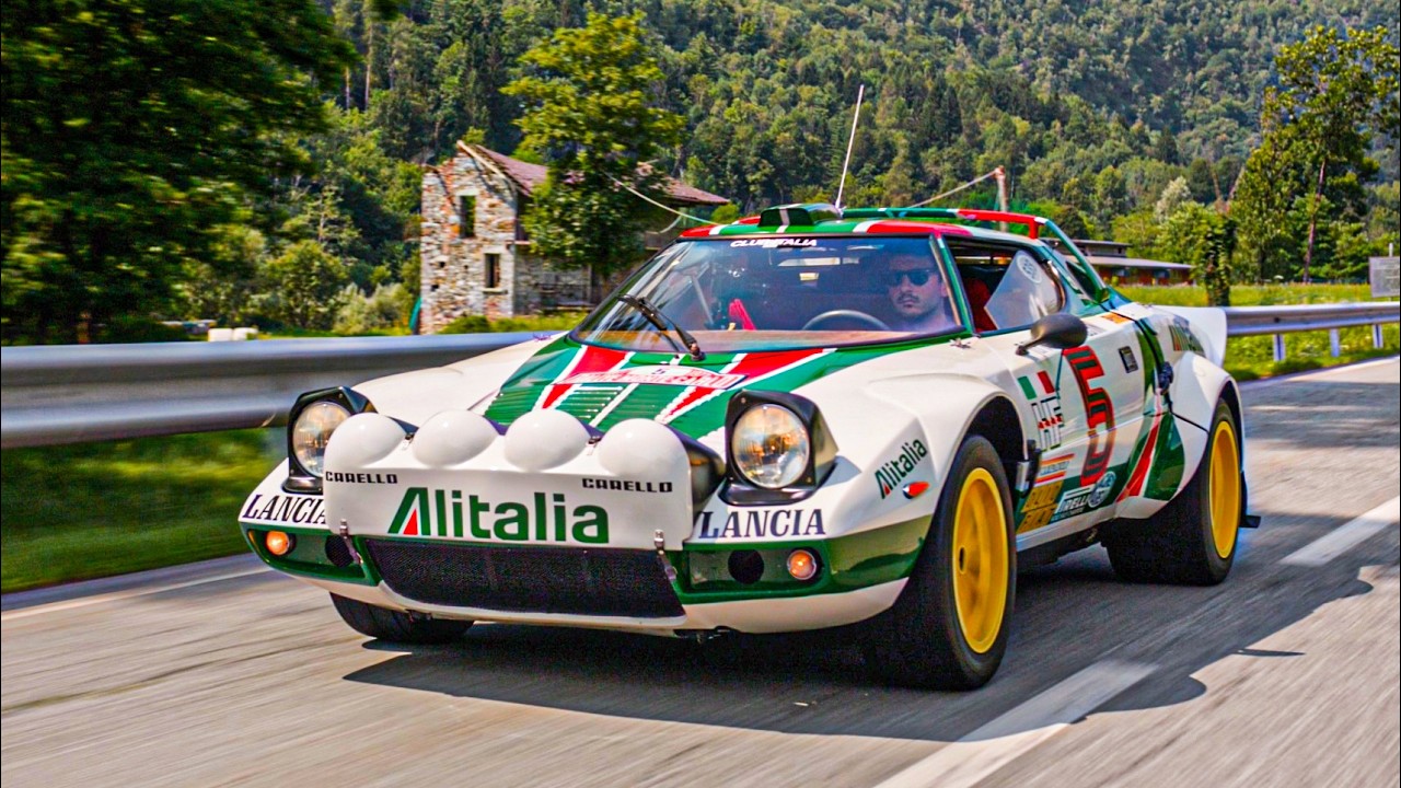 Lancia Stratos Alitalia Gr.4: королева старого мира - Тест Давиде Чирони