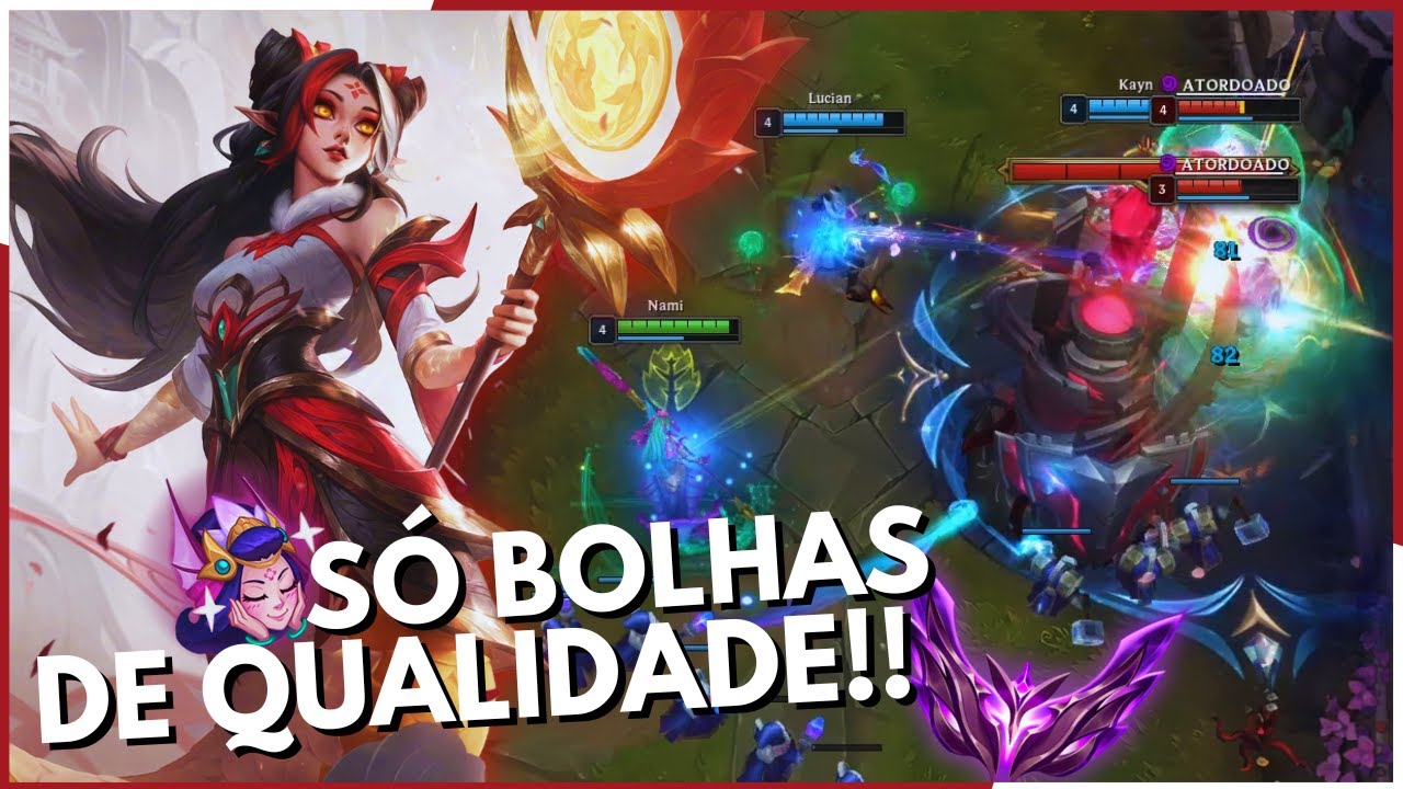 Nami consegue ser FORTE ate DEMAIS na lane | League of Legends