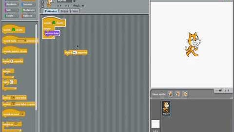 Scratch Tutorial - 1# O basico.