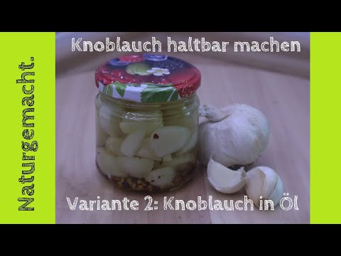 Video: Wie Lagere Ich Knoblauch Zu Hause?