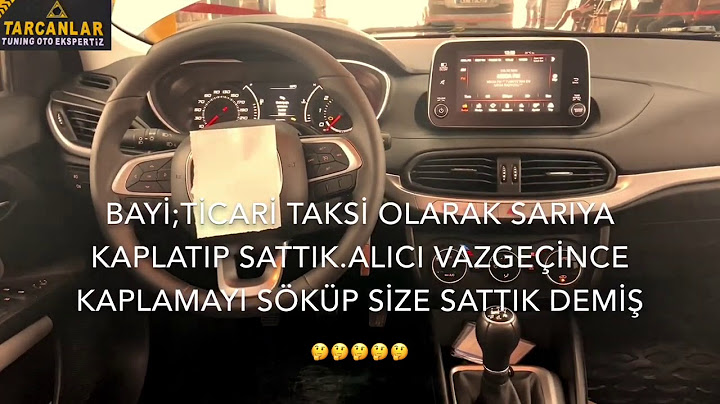 DOKTORUN SIFIR ALDIĞI ARAÇ TİCARİ TAKSİ ÇIKTI.