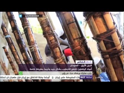 آلة موسيقية بالسودان تصدر أصواتاً حسب حجمها