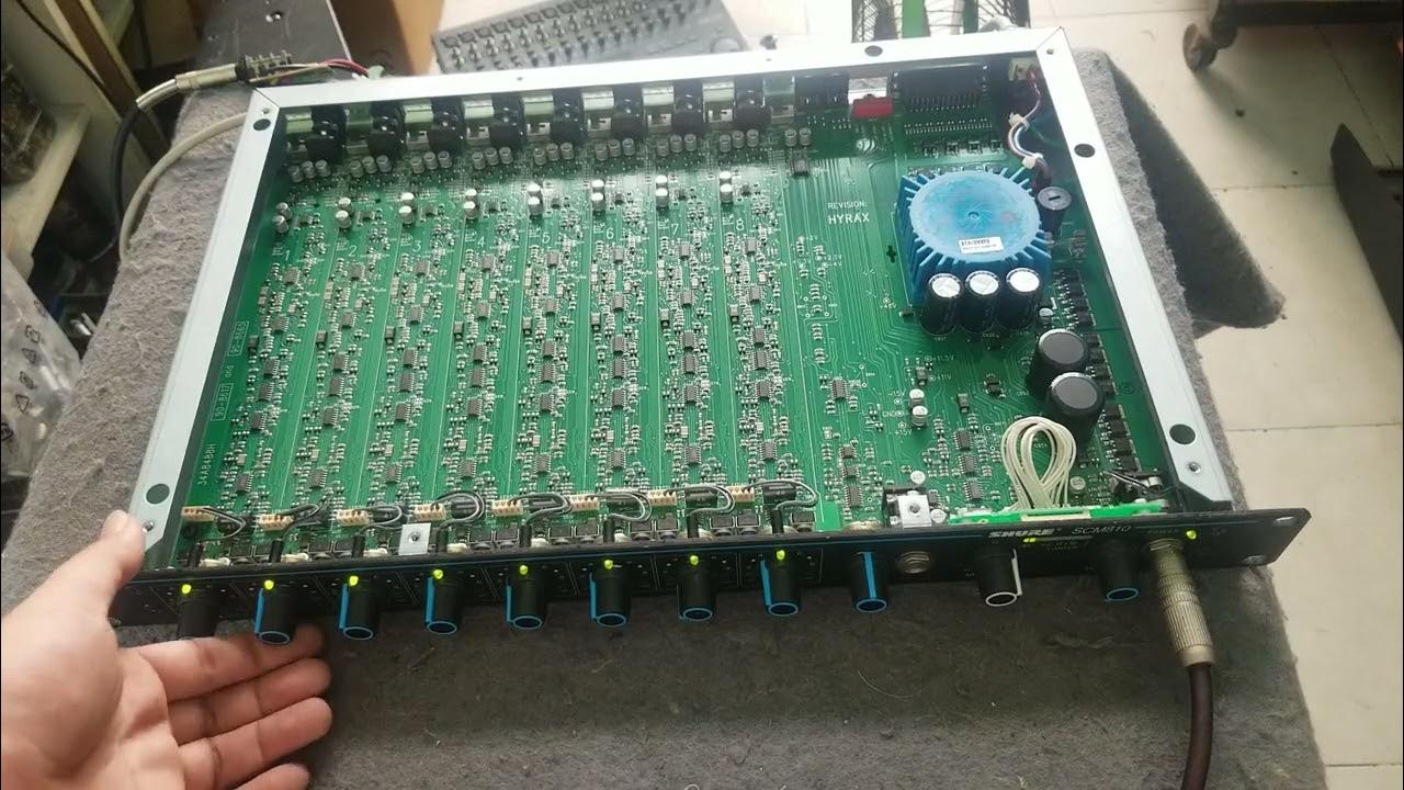 Shure Scm 810 sn 0010 - YouTube