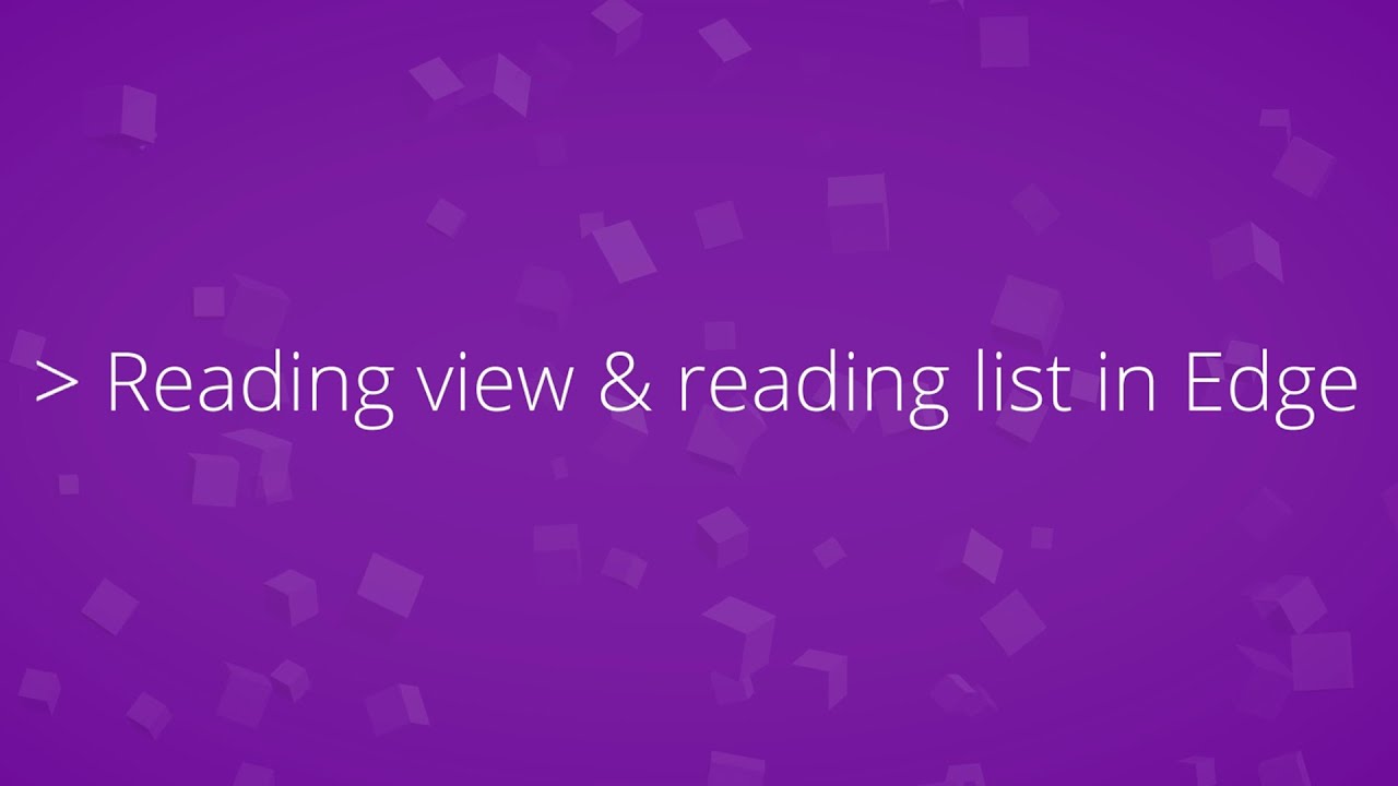 windows reading list