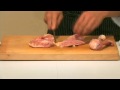 プロが教える若鶏の香草パン粉焼き（Professional style chicken saute)
